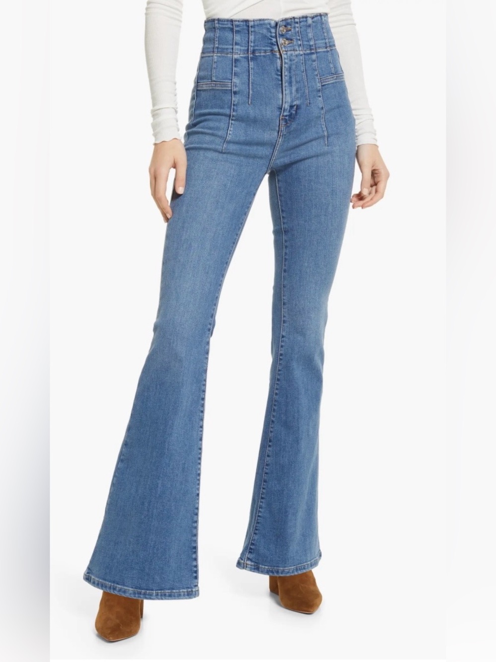 Women’s Free People We The Free Jayde Flare Jeans Size 27